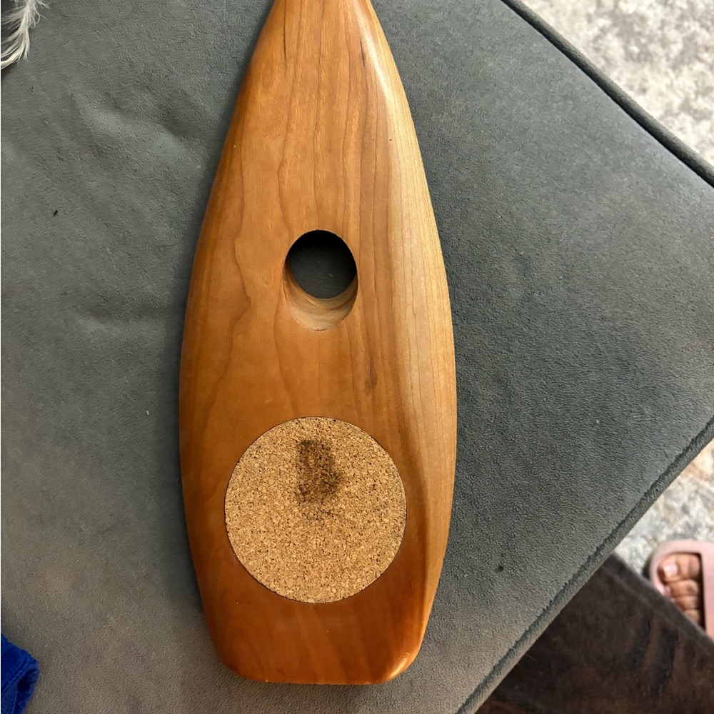 Wooden Surfboard-Shaped Cutting Board mid century modern